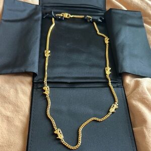 Celine Carriage Station Necklace- Excellent Condition